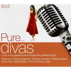 Featuring Christina Aguilera,Whitney Houston,Aretha Franklin,Alicia Keys etc - Pure...divas (4CD)