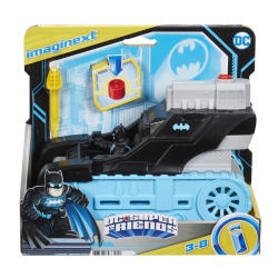FISHER PRICE IMAGINEXT DC SUPER FRIENDS VEHICUL CU FIGURINA BAT-TECH - Img 1