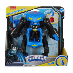 FISHER PRICE IMAGINEXT DC SUPER FRIENDS VEHICUL CU FIGURINA BATMAN - Img 1