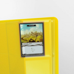Gamegenic - Portofoliu carti, galben, 8 compartimente - Img 2
