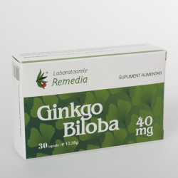 GINKGO BILOBA 40MG 30CPS