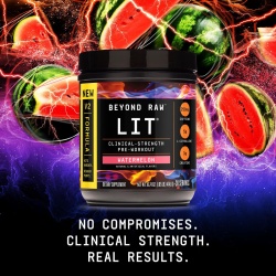 Gnc Beyond Raw Lit V2 Pre-workout With Watermelon Flavor, Pre-workout Cu Aroma De Pepene, 474.6 G - Img 10