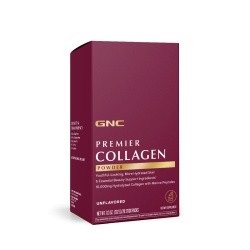 Gnc Premier Collagen Powder, Formula Premium De Peptide De Colagen Hidrolizat Fara Aroma, 20 X 10.1 G