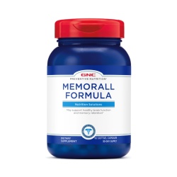 Gnc Preventive Nutrition Memorall, Formula Pentru Sanatatea Creierului Si Imbunatatirea Memoriei, 60 Cps