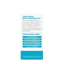Gnc Total Lean Glucatrim Proven Weight Loss + Blood Glucose Support, Formula Avansata Pentru Slabit, 120 Cps - Img 3