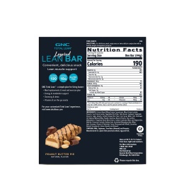 Gnc Total Lean Layered Lean Bar, Baton Proteic Cu Aroma De Placinta De Unt De Arahide, 44g - Img 2