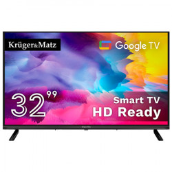 GOOGLE SMART TV 32 INCH 81CM H265 HEVC KRUGER&MATZ - Img 1