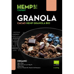 GRANOLA CACAO CU CANEPA ECO 400gr CANAH