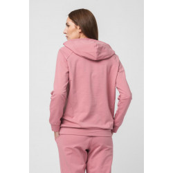 Hanorac coton raglan femei pink-m - Img 3