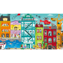 Hape puzzle orasul animat - Img 9