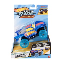 HOT WHEELS LETS RACE ACTIVATE MASINUTA BAJA JUMP TRUCK SCARA 1 LA 32