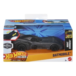 HOT WHEELS MASINUTA METALICA CU SISTEM PULL BACK BATMOBILE NIGHT BURNERZ SCARA 1:43