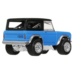 HOT WHEELS MASINUTA METALICA CU SISTEM PULL BACK FORD BRONCO 1966 FACTORY FRESH SCARA 1 LA 43 - Img 5