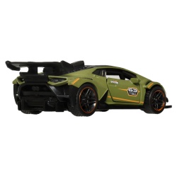 HOT WHEELS MASINUTA METALICA CU SISTEM PULL BACK LAMBORGHINI HURACAN SUPER TROFEO EVO2 STREET POWER SCARA 1 LA 43 - Img 5