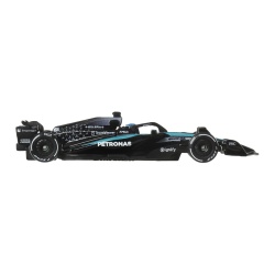 HOT WHEELS PREMIUM REAL RIDERS FORMULA 1 2024 MASINUTA METALICA MERCEDES AMG PETRONAS FORMULA ONE TEAM SCARA 1 LA 64 - Img 3