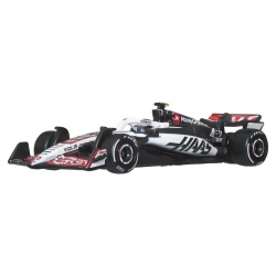 HOT WHEELS PREMIUM REAL RIDERS FORMULA 1 2024 MASINUTA METALICA MONEYGRAM HAAS F1 TEAM SCARA 1 LA 64 - Img 6