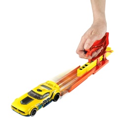 HOT WHEELS SET LANSATOR PORTABIL ROSU SI MASINUTA - Img 3