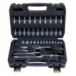 HR TRUSA 45 PIESE 1/4" CR-V