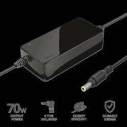Incarcartor laptop Trust Primo 70W, negr - Img 2