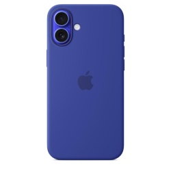 iPHONE CASE 16 PLUS SILICONE BL