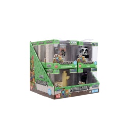 JADA MINECRAFT SET 4 FIGURINE METALICE 6.5CM