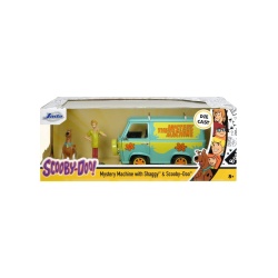 JADA SCOOBY DOO SET DUBA METALICA MISTERIOASA SCARA 1 LA 24 SI 2 FIGURINE - Img 2