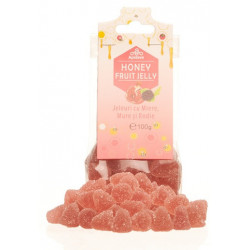 JELEURI CU MIERE,MURE & RODIE 100g APIDAVA