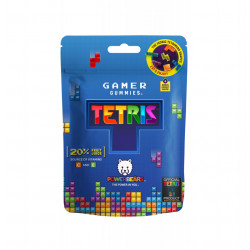 Jeleuri gumate "TETRIS" cu 20% suc din fructe, vit. C si vit. E 125g POWERBEARS