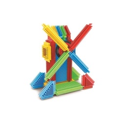 Joc educativ de constructii, Moara de Vant, de la 2 ani - Img 2