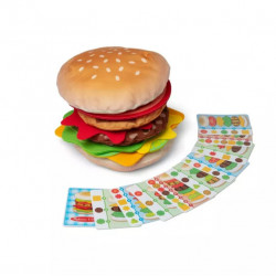 Joc educativ de stivuire si potrivire Burgerul gigant - Img 2