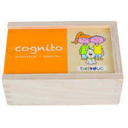 Joc Puzzle Cognito Antonime - Beleduc - Img 1