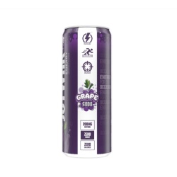 Jst Wrk Energy Drink, Bautura Energizanta Carbogazoasa Cu Aroma De Struguri, 355 Ml - Img 4