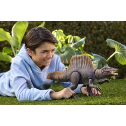 JURASSIC WORLD REBIRTH TAIL THRASHER DINOZAUR SPINOSAURUS INTERACTIV CU MISCARI SI SUNETE - Img 4