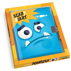 Jurnal Monster, cu cutie cadou, 80 de pagini, 13 x 18 cm (6 buc/display) - Img 3