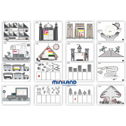 Kit pentru jocuri aritmetice Miniland - Img 2