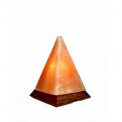LAMPA DIN CRISTALE DE SARE PIRAMIDA -USB MONTE