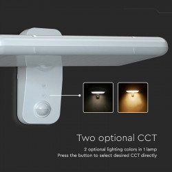 Lampa exteriora solara 15w 4000k - 6000k - alb - Img 5
