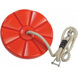 Leagan rotund din plastic PP rosu - Img 2