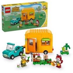 LEGO ANIMAL CROSSING CARAVANA SI MAGAZINUL DE GRADINARIT AL LUI LEIF 77054 - Img 6