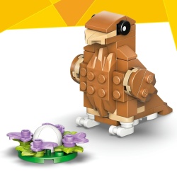 LEGO CREATOR HAMSTER ADORABIL CU O FLOARE 31376 - Img 6