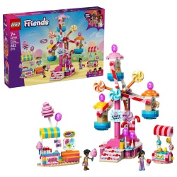 LEGO FRIENDS ROATA FERRIS CU BOMBOANE SI BRIOSE 42700 - Img 2