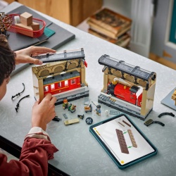 LEGO HARRY POTTER COLTUL CU CARTI EXPRESUL HOGWARTS 76450 - Img 4