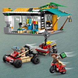 LEGO JURASSIC WORLD RENASTEREA MISIUNE DE URMARIRE A UNUI VELOCIRAPTOR SI A UNUI TITANOSAURUS 76973 - Img 7