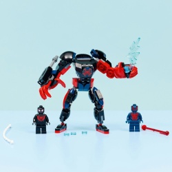 LEGO MARVEL ROBOTUL LUI MILES MORALES VS OMUL PAIANJEN 2099 76337 - Img 2