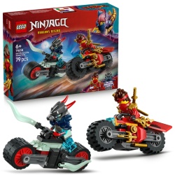 LEGO NINJAGO CURSA DE VITEZA CU MOTOCICLETA LUI KAI 71838 - Img 9