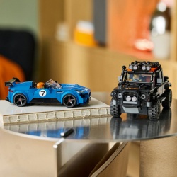 LEGO SPEED CHAMPIONS JAGUAR PROJECT 7 SI LAND ROVER DEFENDER 77264 - Img 7