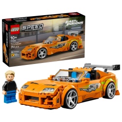 LEGO SPEED CHAMPIONS TOYOTA SUPRA MK4 DIN FURIOS SI IUTE 77260 - Img 3