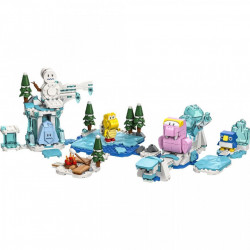 Lego super mario setul de extindere morsel si aventura lui in zapada 71417 - Img 2