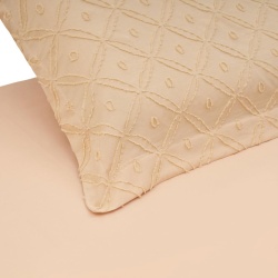 LENJERIE PAT KS CU BRODERIE TUFFATA CREM - Img 3