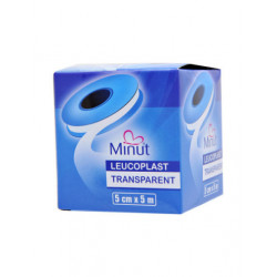 LEUCOPLAST MINUT TRANSP 5*5